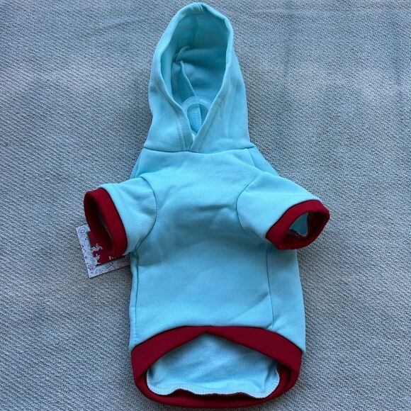 Feelin a Little Frosty Dog Holiday Hoodie Size Medium NWT Gift Christmas - Picture 5 of 6